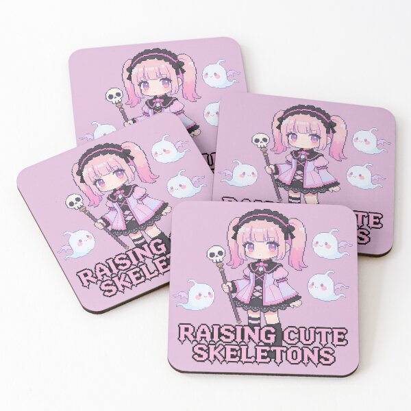 Item preview, Raising Cute Skeletons - Pastel Goth Pixel Art Witch designed and sold by PotionPixelArt.