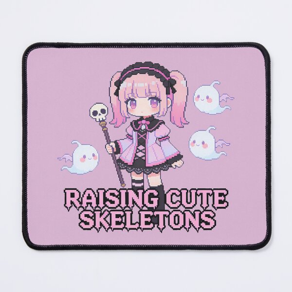 Item preview, Raising Cute Skeletons - Pastel Goth Pixel Art Witch designed and sold by PotionPixelArt.