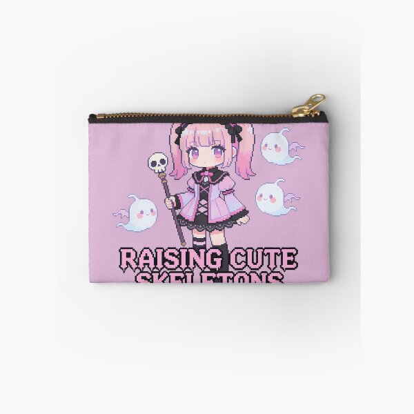 Item preview, Raising Cute Skeletons - Pastel Goth Pixel Art Witch designed and sold by PotionPixelArt.