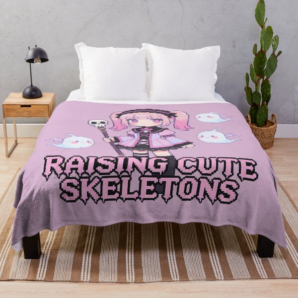 Item preview, Raising Cute Skeletons - Pastel Goth Pixel Art Witch designed and sold by PotionPixelArt.