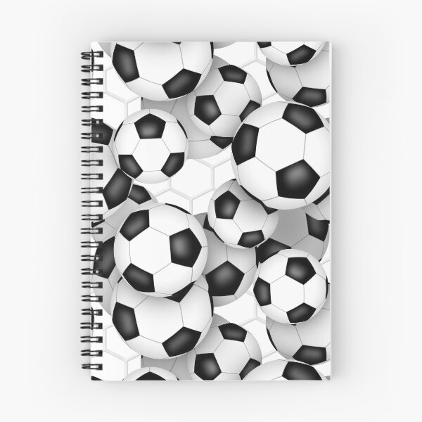 Item preview, Soccer balls with goal netting accent pattern designed and sold by katzdzynes.