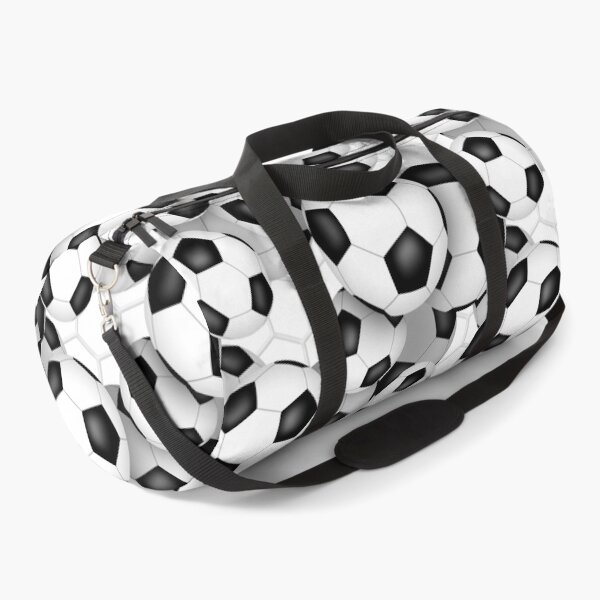 Item preview, Soccer balls with goal netting accent pattern designed and sold by katzdzynes.