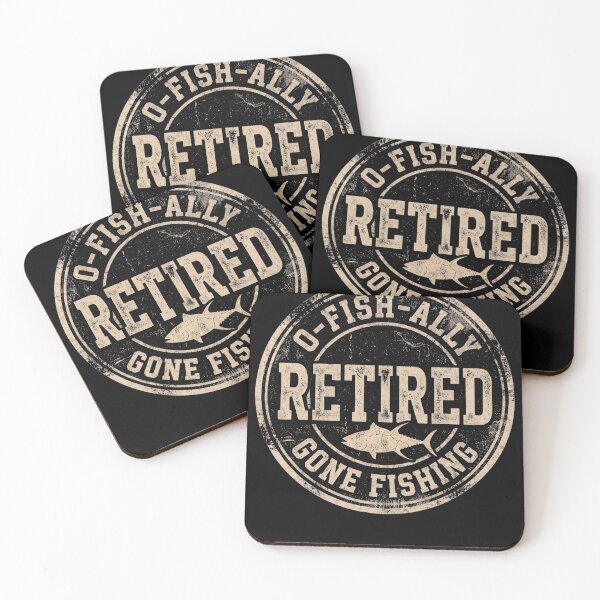 Item preview, O-FISH-ALLY Retired Gone Fishing Funny Retiree designed and sold by d247.