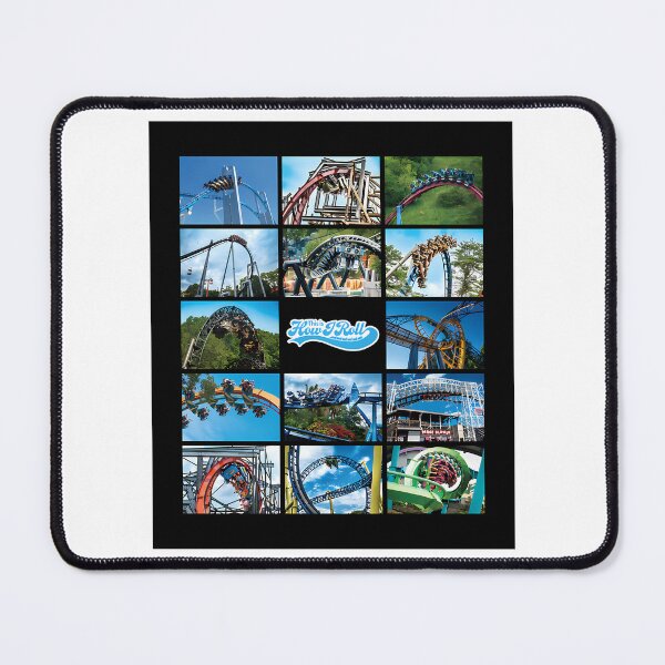 Item preview, This Is How I Roll Roller Coaster Collage designed and sold by linosol.