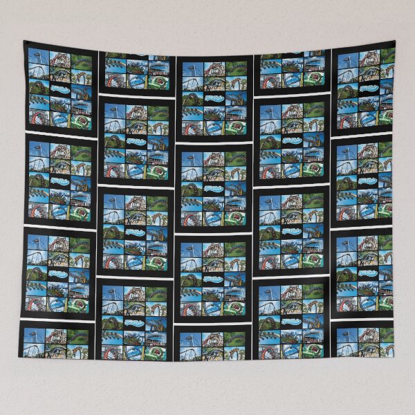 Item preview, This Is How I Roll Roller Coaster Collage designed and sold by linosol.