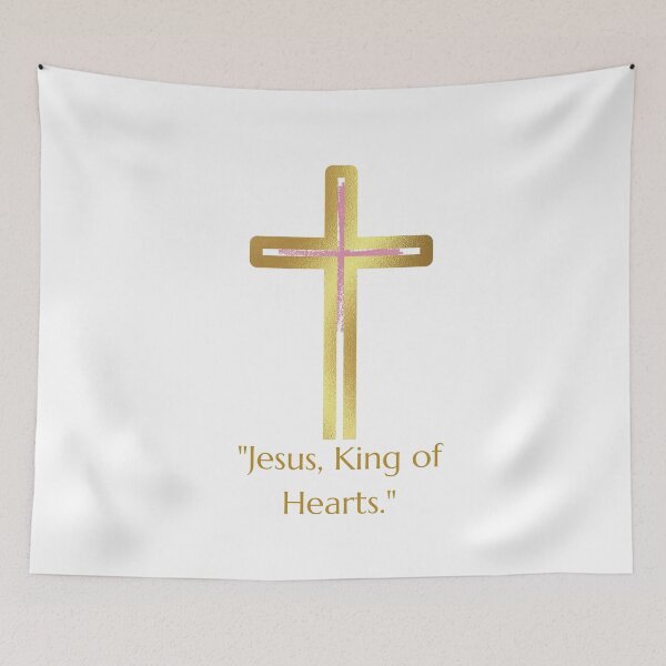 Item preview, Jesus King of Hearts designed and sold by AMCreatix.