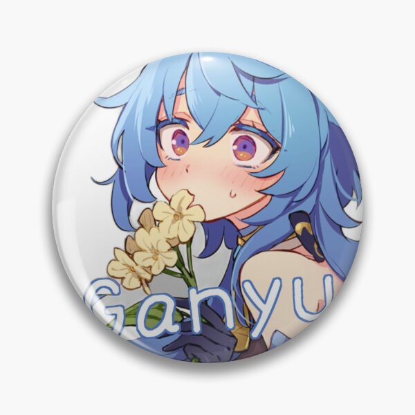 Item preview, Ganyu Blue Hair Genshin Impact designed and sold by KomiArts.