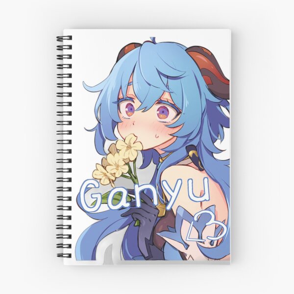 Item preview, Ganyu Blue Hair Genshin Impact designed and sold by KomiArts.