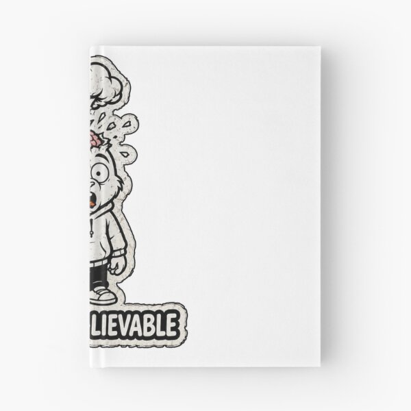 Item preview, UN-BUNNY-LIEVABLE Exploding Brain Rabbit Sticker designed and sold by bunnymode.