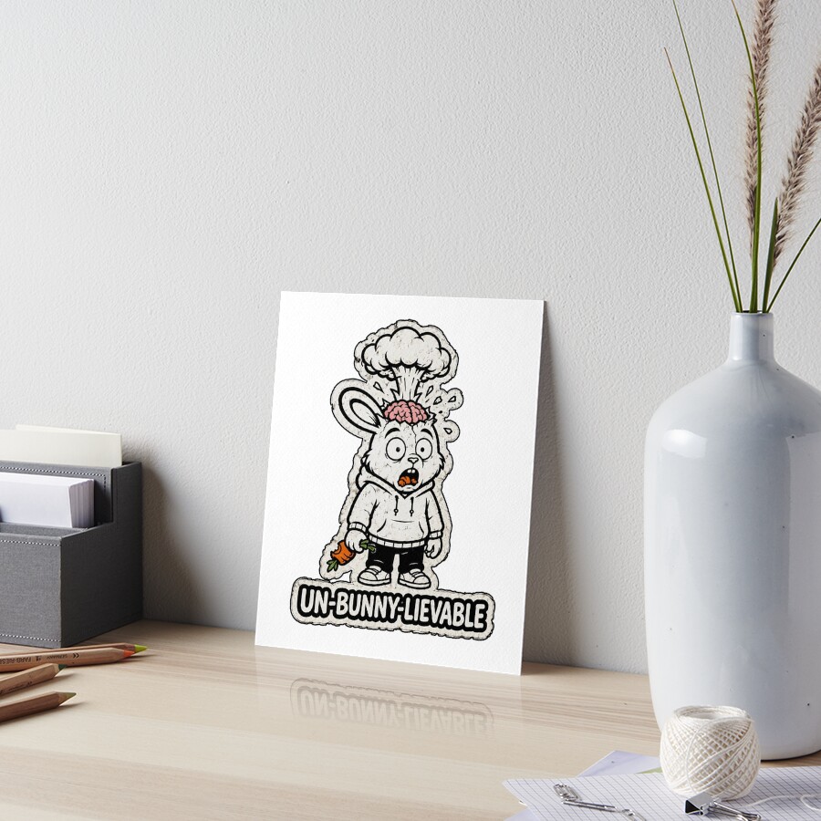Item preview, Art Board Print designed and sold by bunnymode.