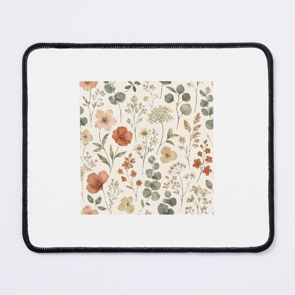 Item preview, Vintage Wildflower Botanical Pattern designed and sold by WildBloom Prints.