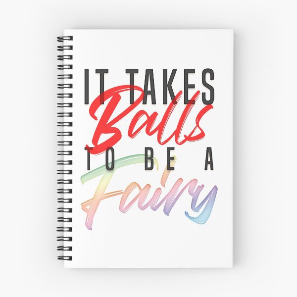 Item preview, It Takes Balls To Be A Fairy designed and sold by Jarrod Vandenberg.