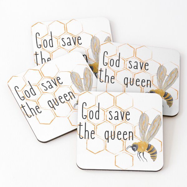 Item preview, God Save the Queen (Bee) designed and sold by rhaub727.
