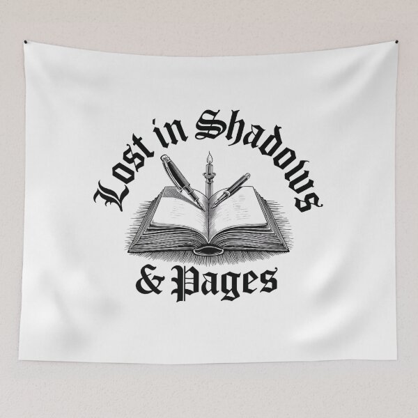 Item preview, Dark Academia Shadows Pages Vintage Aesthetic designed and sold by Coffread.