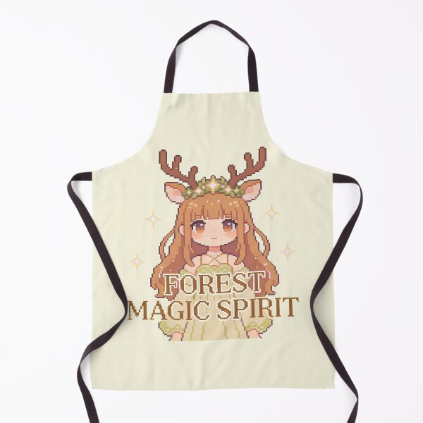 Item preview, Forest Magic Spirit - Cute Deer Girl Fantasy Pixel Art designed and sold by PotionPixelArt.