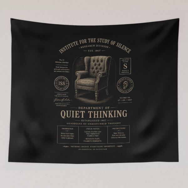 Item preview, quiet thinking designed and sold by PR7M.