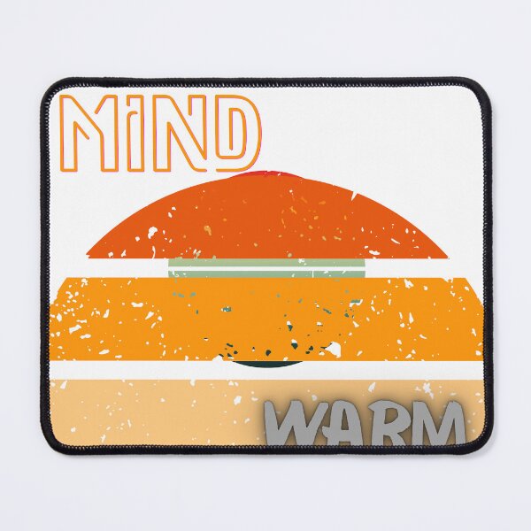 Item preview, Cold Mind Warm Heart Retro Aesthetic Typography designed and sold by AhmadAnnaPrints.
