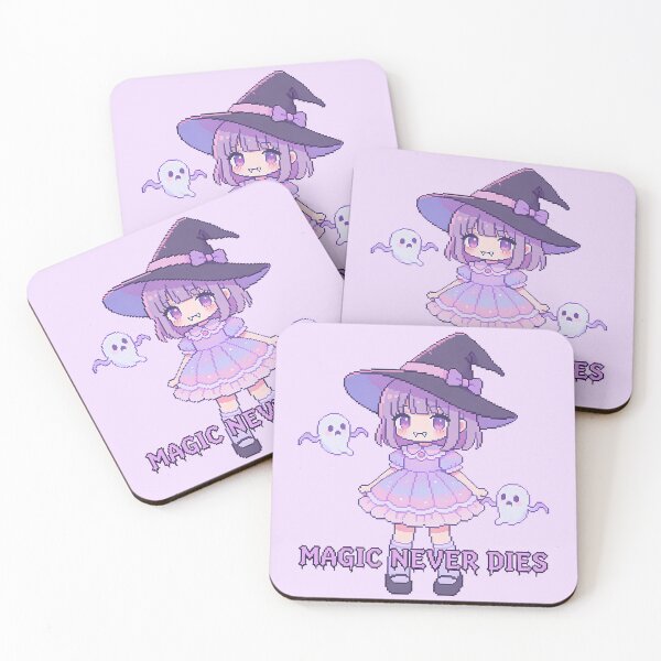Item preview, Magic Never Dies - Cute Pastel Witch Pixel Art designed and sold by PotionPixelArt.