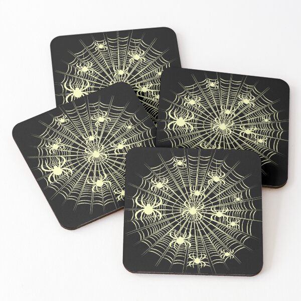 Item preview, Gothic Night: Spiders in the Web Silhouette designed and sold by OrPolly.