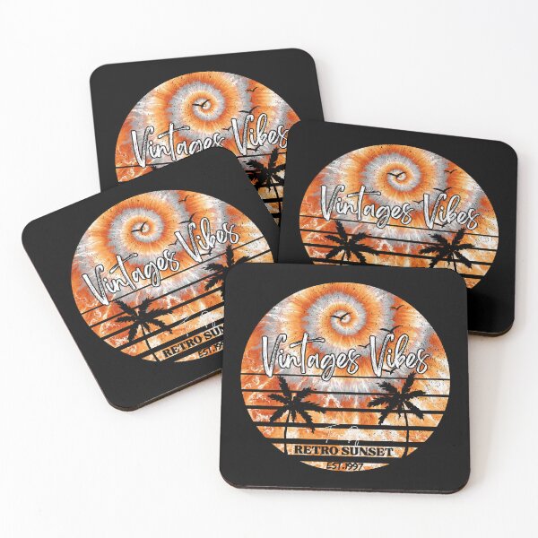 Item preview, Vintage Vibes Orange Gray Retro Sunset designed and sold by Vintages Vibes.