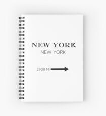 Prada Marfa - NEW YORK Spiral Notebook