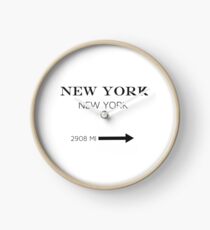 Prada Marfa - NEW YORK Clock