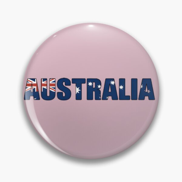 Item preview, Australia text with flag no background designed and sold by CreationsNicB.