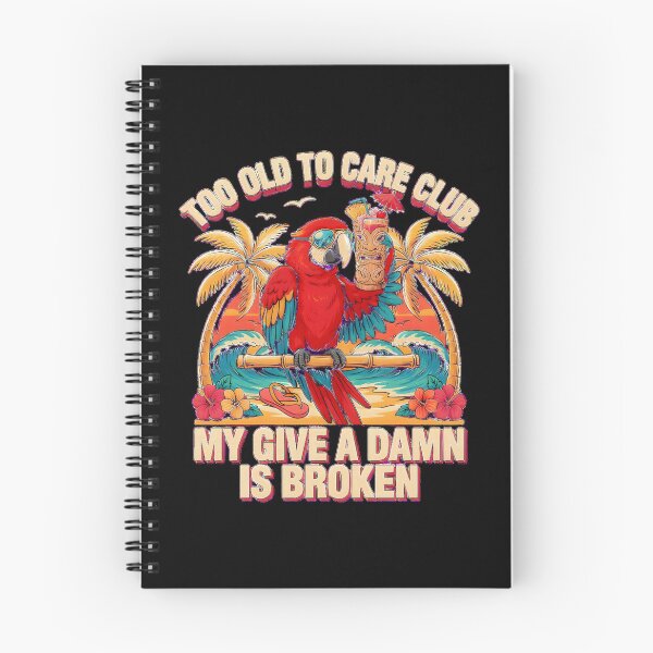 Item preview, Too Old to Care Club Don't Care My Give A Damn is Broken Funny Holiday designed and sold by Redgiant87x.