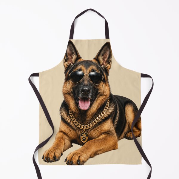 Item preview, Cool German Shepherd Portrait Design Art designed and sold by BagFactoryUK.
