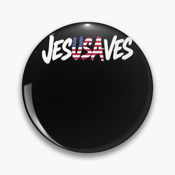 Item preview, Jesus Saves USA – Christian Patriotic Faith And Freedom Design designed and sold by PosiMCreations.