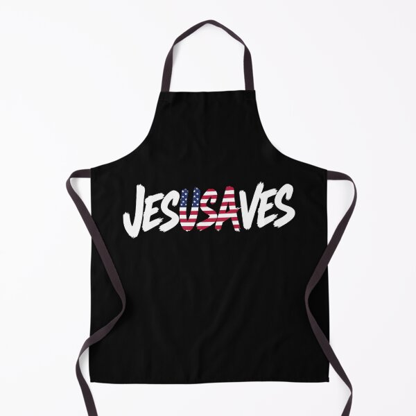 Item preview, Jesus Saves USA – Christian Patriotic Faith And Freedom Design designed and sold by PosiMCreations.