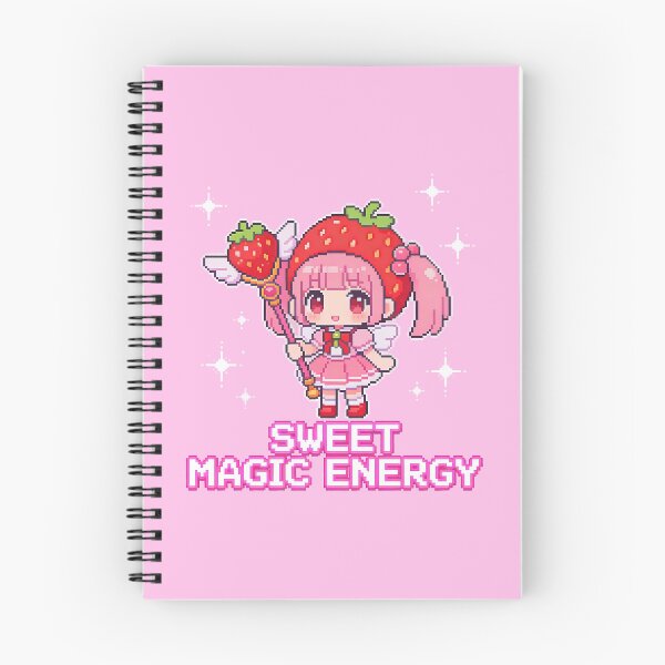 Item preview, Sweet Magic Energy - Strawberry Magical Girl Pixel Art designed and sold by PotionPixelArt.