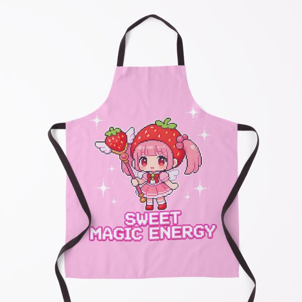 Item preview, Sweet Magic Energy - Strawberry Magical Girl Pixel Art designed and sold by PotionPixelArt.
