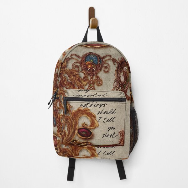 Item preview, Jane Austen Quote Baroque Scroll Design With Barn Owl designed and sold by Monica Laipple.