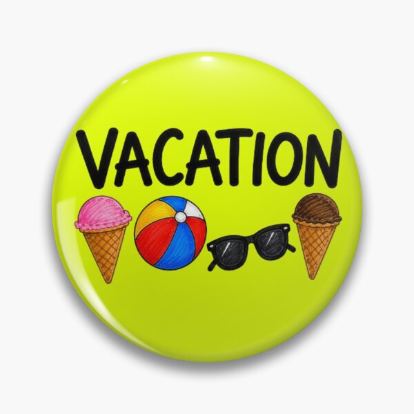 Item preview, Vacation – Ice cream, beach ball and sunglasses designed and sold by JOANNASKAH.