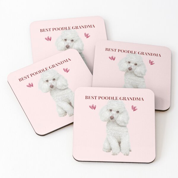 Item preview, Best Poodle Grandma Gift Funny Dog Print designed and sold by chaos-and-curls.