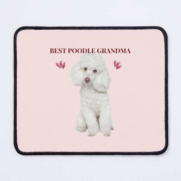 Item preview, Best Poodle Grandma Gift Funny Dog Print designed and sold by chaos-and-curls.