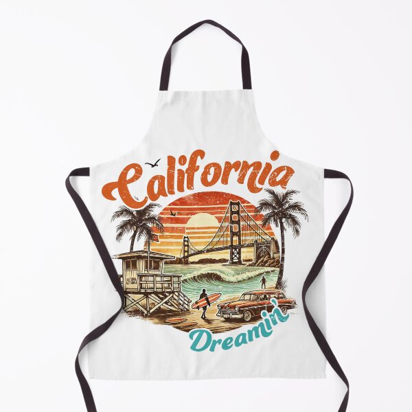 Item preview, California Dreamin Surf T-Shirt designed and sold by AMT-Clothing.