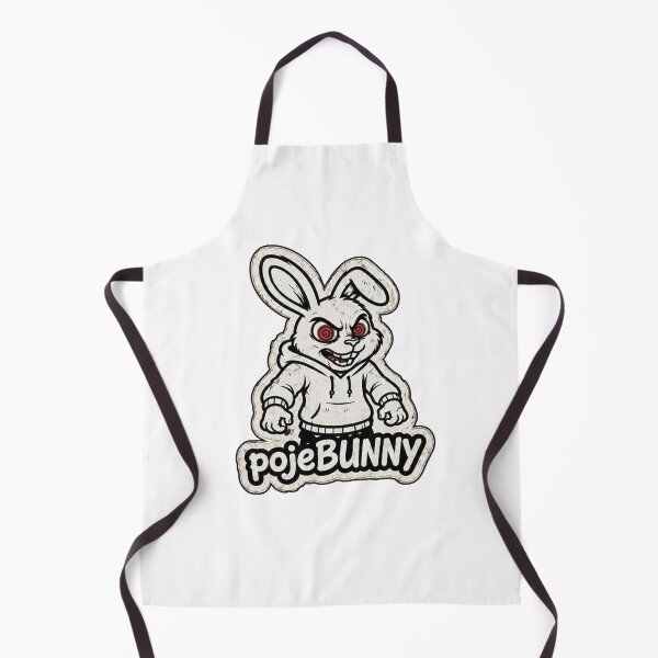 Item preview, pojeBUNNY – Crazy Evil Bunny Sticker, T-Shirt & Hoodie designed and sold by bunnymode.