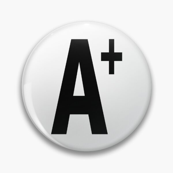 Item preview, A+ Minimalist Typography Pop Art | Simple Grade Font Design designed and sold by Ignorant-Artist.