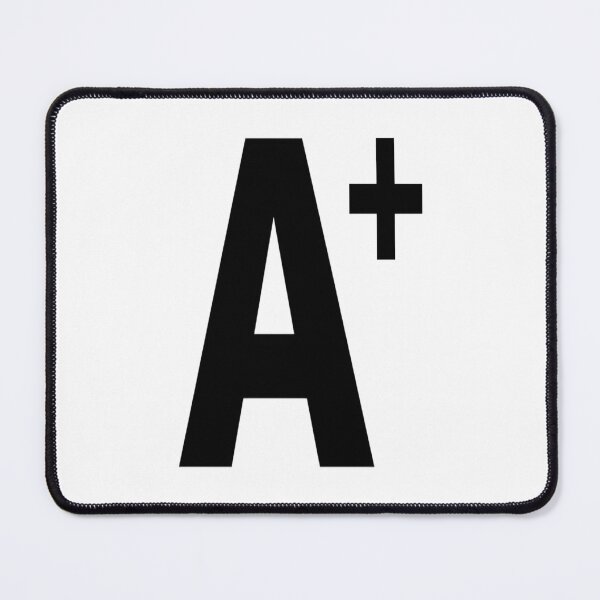 Item preview, A+ Minimalist Typography Pop Art | Simple Grade Font Design designed and sold by Ignorant-Artist.