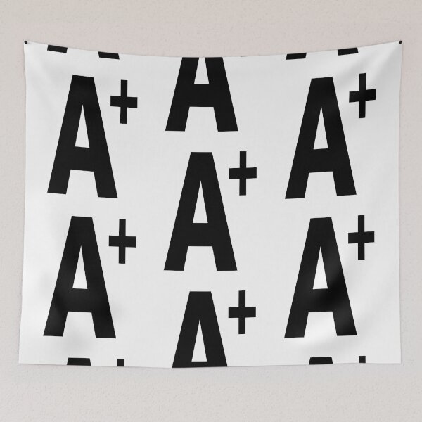 Item preview, A+ Minimalist Typography Pop Art | Simple Grade Font Design designed and sold by Ignorant-Artist.