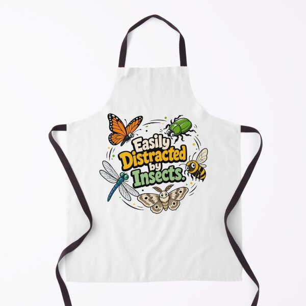 Item preview, Easily Distracted by Insects Funny Bug Lover designed and sold by AntiqueImages.