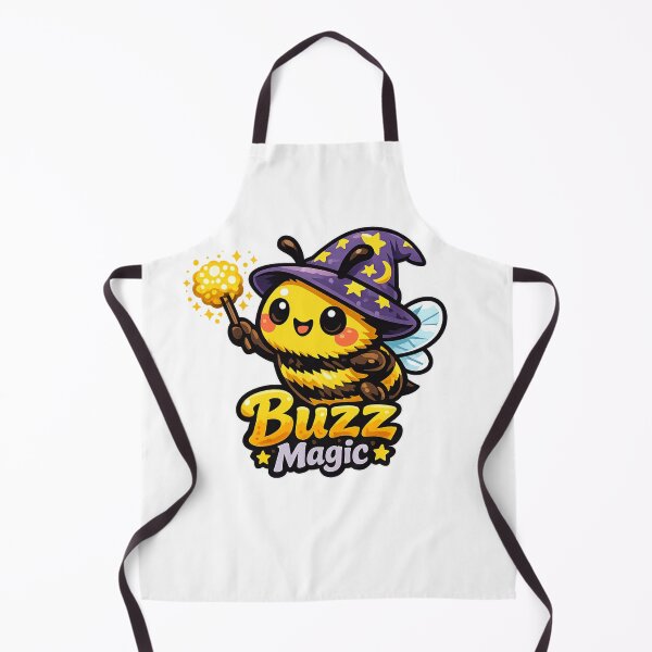 Item preview, Buzz Magic Cute Wizard Bee designed and sold by Houldi.