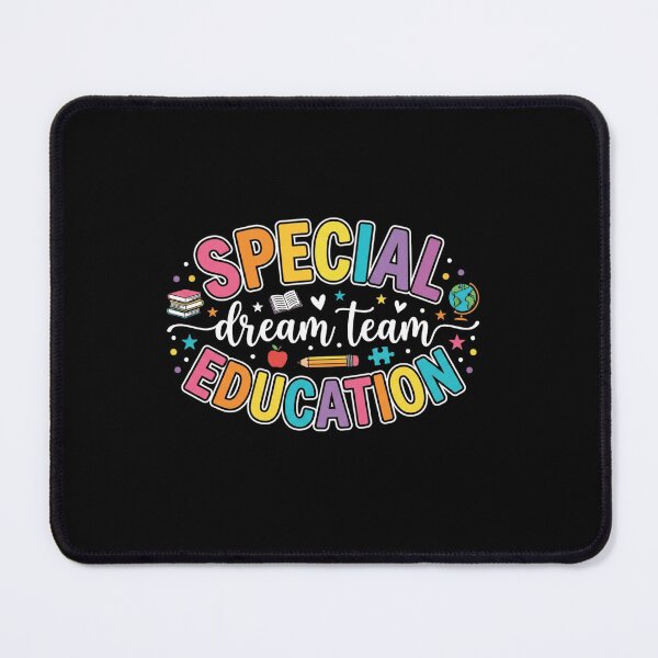 Item preview, Special Education Dream Team Colorful Typography Art designed and sold by SiarheiYur.