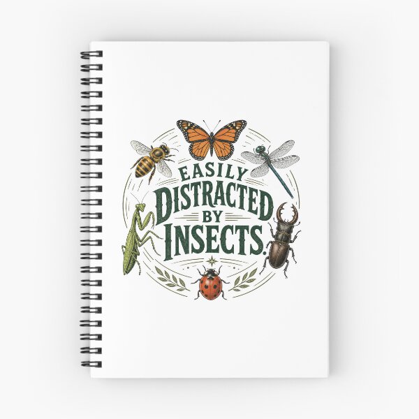Item preview, Easily Distracted By Insects Bug Lover designed and sold by AntiqueImages.