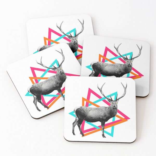Item preview, Pop Art Neon Deer – Inner Strength designed and sold by Les Pics'n'Pop de Lara.