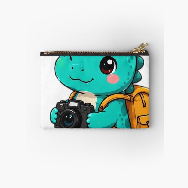 Item preview, Cute Dinosaur Travel Photographer designed and sold by DailyDoodlesBySumbul.