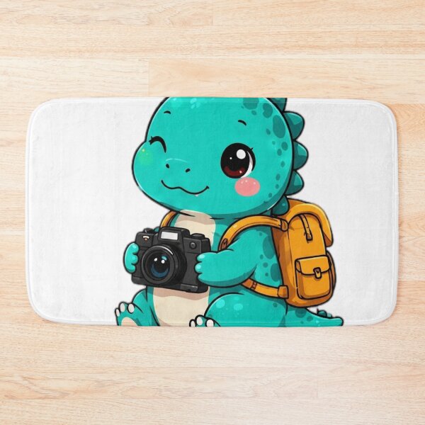 Item preview, Cute Dinosaur Travel Photographer designed and sold by DailyDoodlesBySumbul.