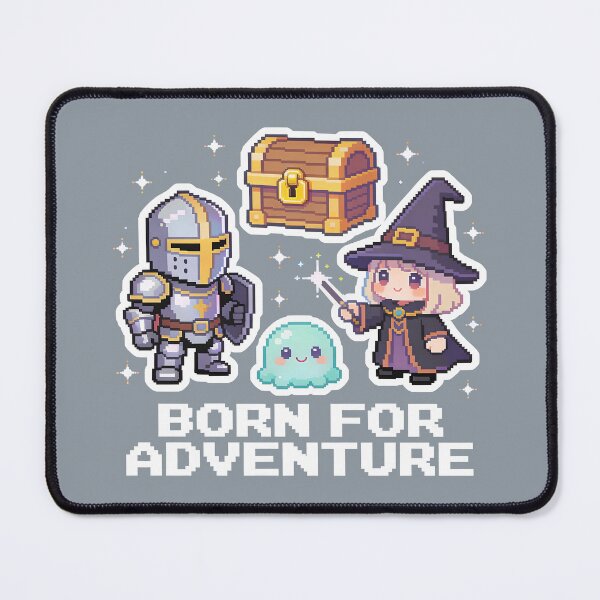Item preview, Born for Adventure Cute RPG Party Pixel Art designed and sold by PotionPixelArt.